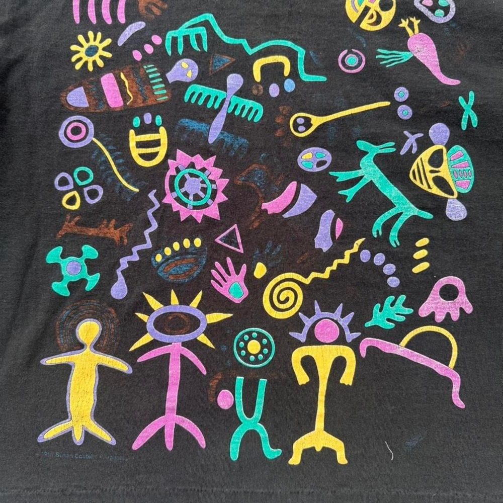 Vintage Susan Costello single stitch Fruit of the Loom tag made in USA‎ T Shirt - Picture 2 of 7
